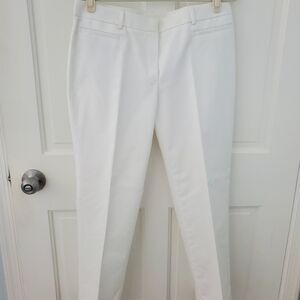 Brooks Brothers Classic White Women's Trousers 10